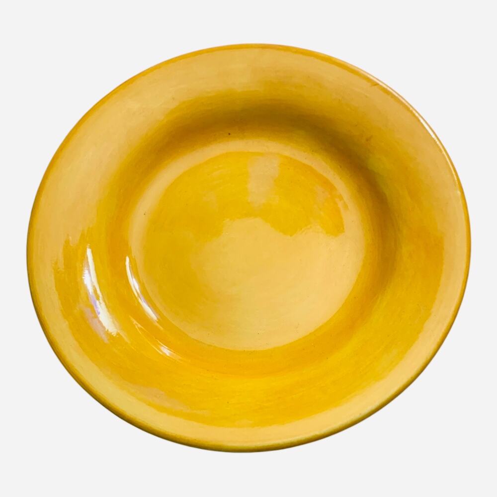Tabletops Unlimited Espana Butterscotch Yellow 8 5/8" Salad/Dessert Plate